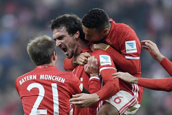 关于拜仁慕尼黑横扫对手,豪取小组头名的信息 关于拜仁慕尼黑横扫对手,豪取小组头名的信息