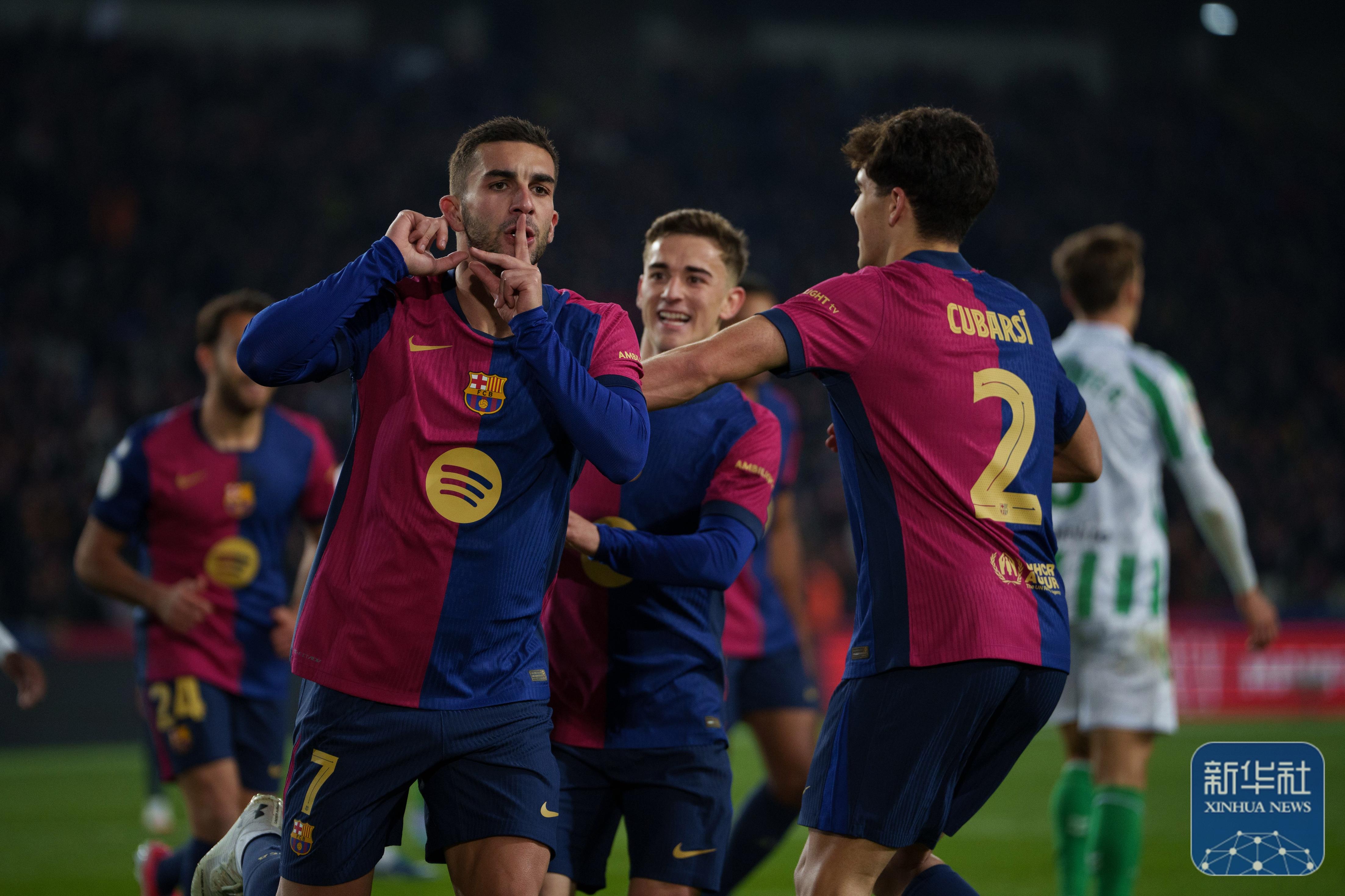 巴塞罗那淘汰对手，锁定半决赛资格！