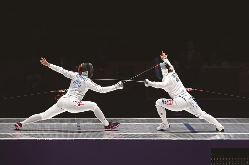 韩国选手逆袭，夺得击剑比赛冠军