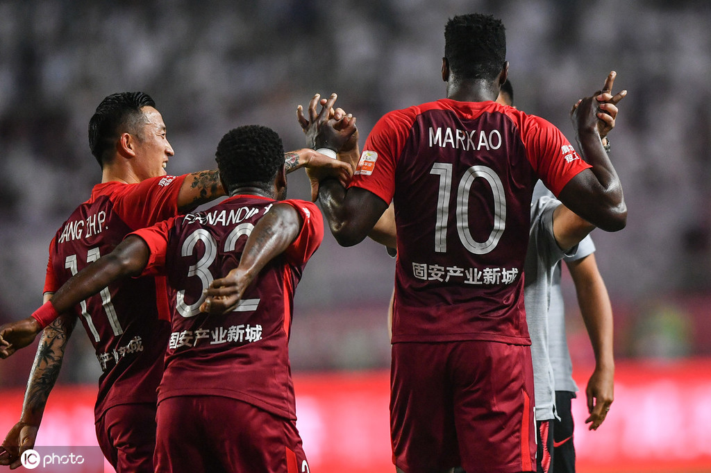 华夏幸福连胜力帆,中超保级压力减轻 华夏幸福连胜力帆,中超保级压力减轻